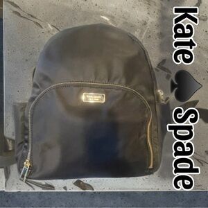 Kate Spade New York Chelsea Large Nylon Fashion Adult Backpack - Black GUC